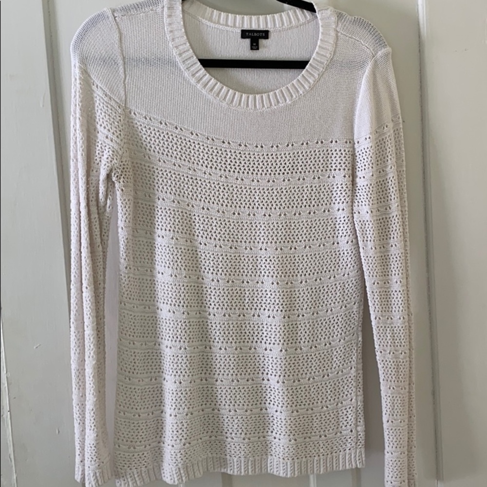 White sweater